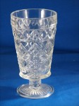 Glass goblet Hazel Atlas goblet for Big Top Peanut Butter