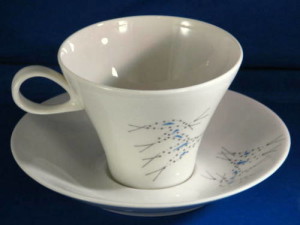 Iroquois china vintage cup saucer Vision Ben Seibel