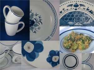 Blue and white china patterns