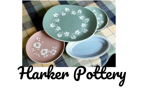 Harker Pottery vintage dishes